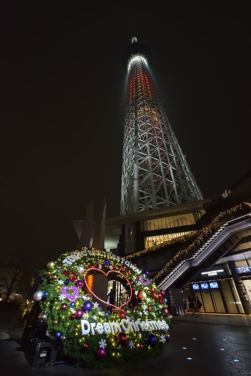 「東京スカイツリータウン®ドリームクリスマス2018」画像