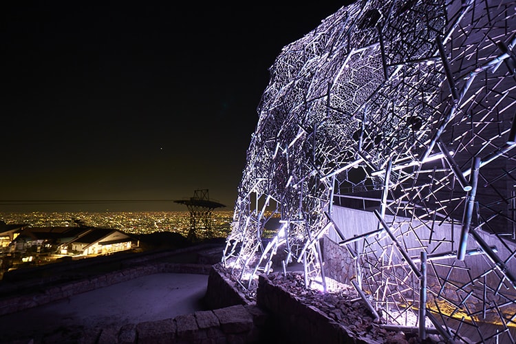 「六甲山光のアートLightscape in Rokko」画像