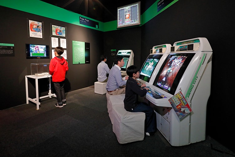 「あそぶ！ゲーム展ステージ3:デジタルゲームミレニアム」画像