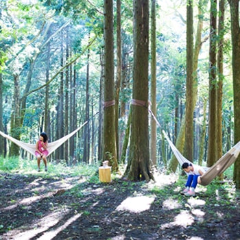 〈ポーラ美術館〉でアウトドアイベント「FOREST MUSEUM 2019」を開催、美術館のある森で宿泊キャンプを体験