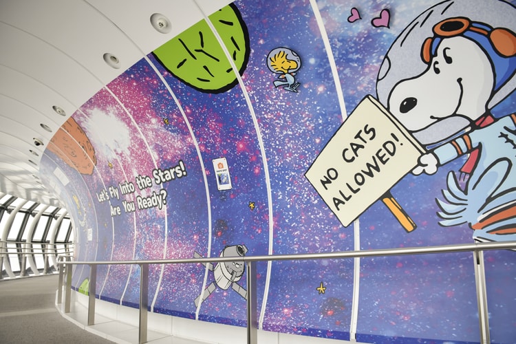 FIRST BEAGLE IN SKYTREE® ! -アストロノーツスヌーピーと宇宙を知ろう-