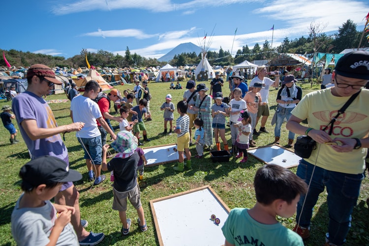 〈It's a beautiful day Camp in 朝霧JAM 2019〉（静岡・朝霧アリーナ　ふもとっぱら）