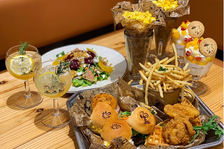 〈PEANUTS Cafe 中目黒〉ウッドストックのティーパーティープラン