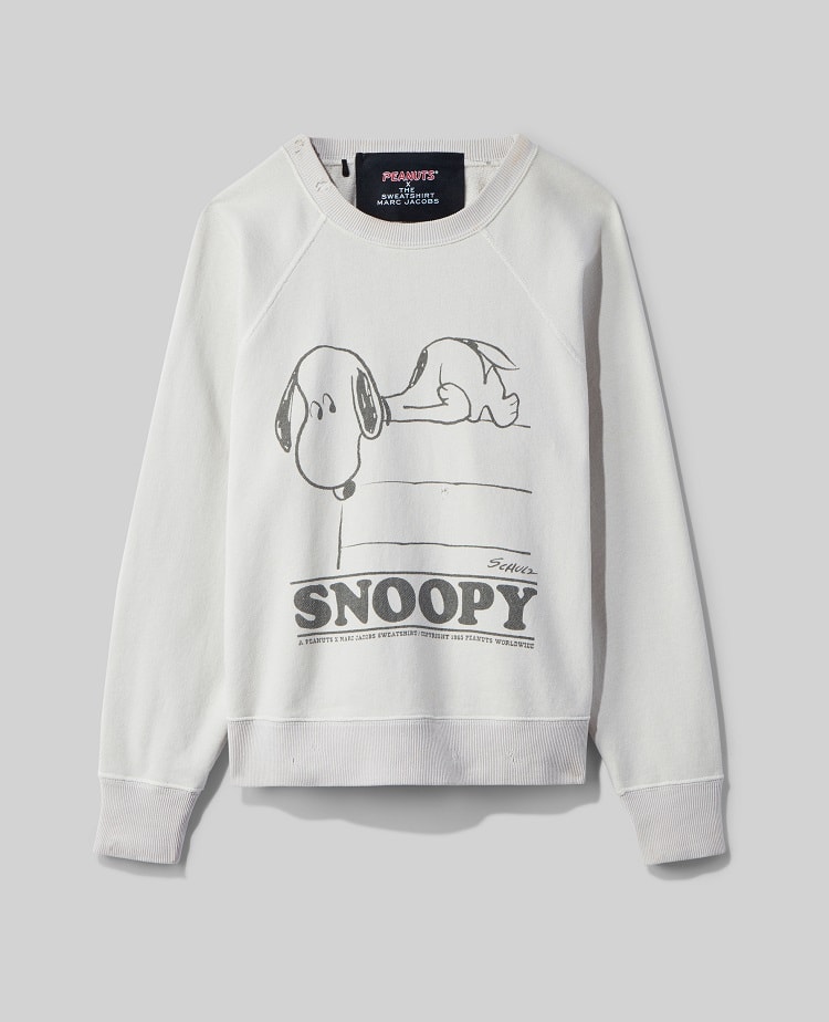 〈マーク ジェイコブス〉×〈ピーナッツ〉コラボレーションアイテム THE MENS PEANUTS SAWEAT SNOOPY