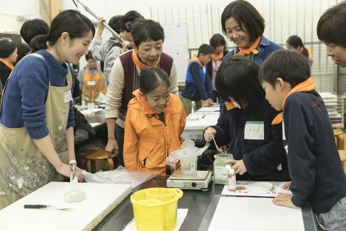 「うえの！ふしぎ発見　アート＆サイエンス部」東京藝術大学（撮影：藤島亮）
