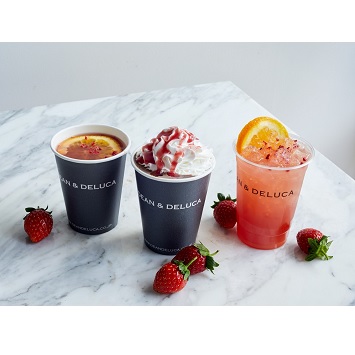 〈DEAN & DELUCA〉苺とチョコレートで温まる、冬のスイートドリンク登場！